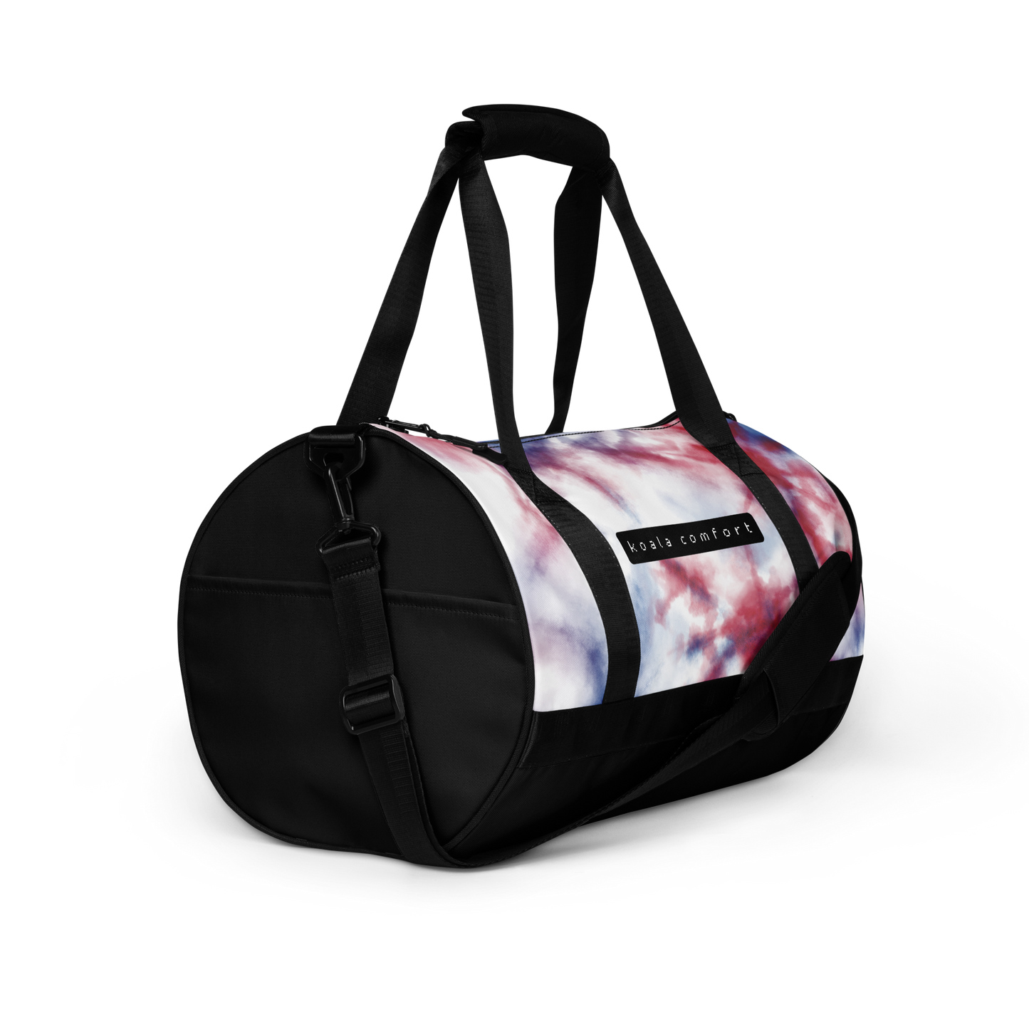 Blue and Red Tie Dye - Classic Duffle