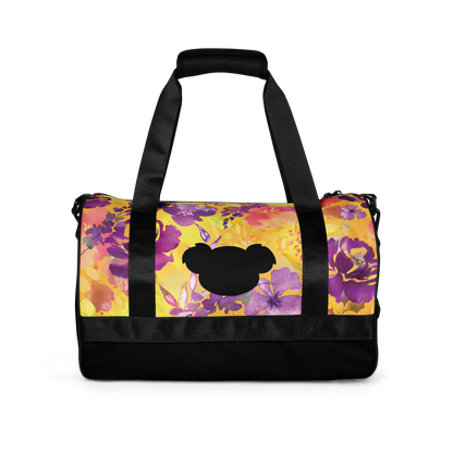 Purple Floral - Classic Duffle