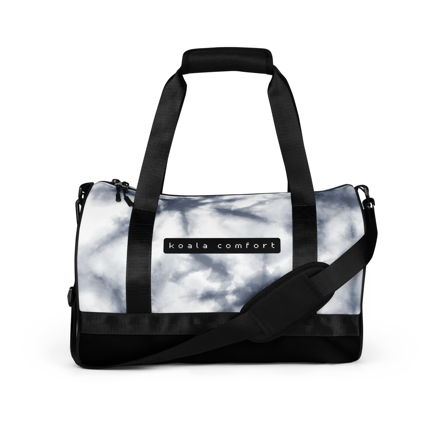 Gray Tie Dye - Classic Duffle