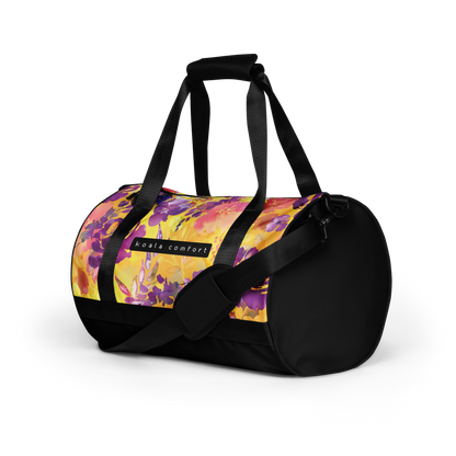 Purple Floral - Classic Duffle