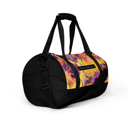 Purple Floral - Classic Duffle