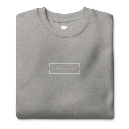 White Brackets - Sweatshirt